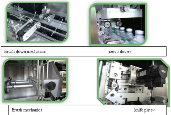 Automactic plastic bottle shrink sleeve labeling machine