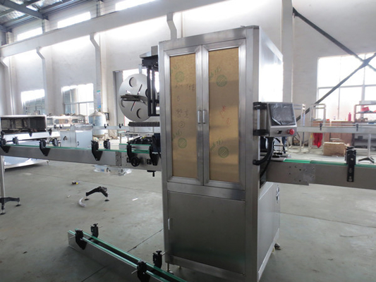Automactic plastic bottle shrink sleeve labeling machine